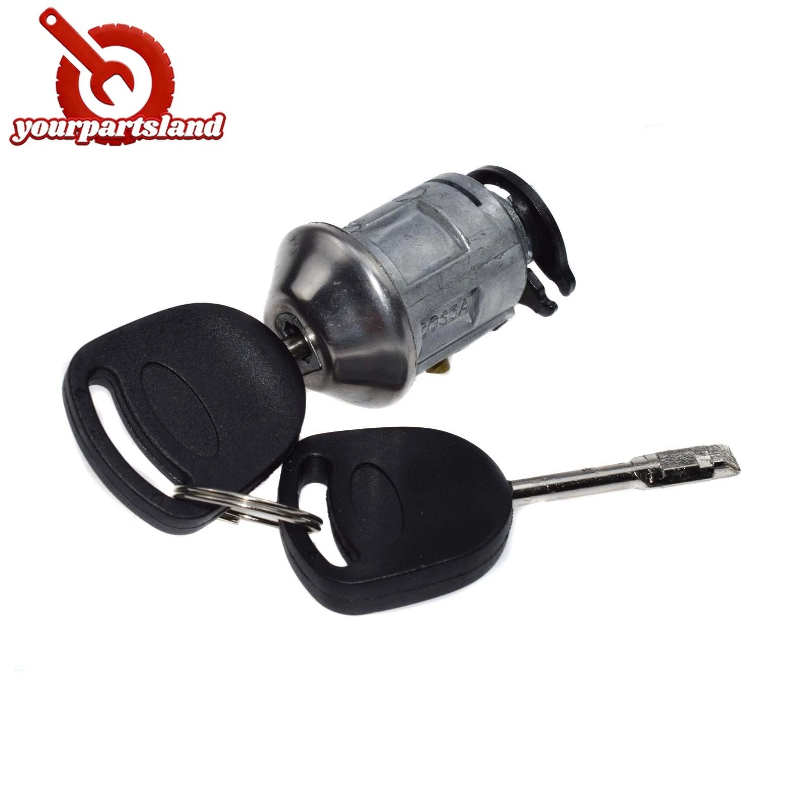 Ignition Barrel Lock Switch Cylinder Steering w/ 2 Keys for Ford Street KA 6B93BC-57