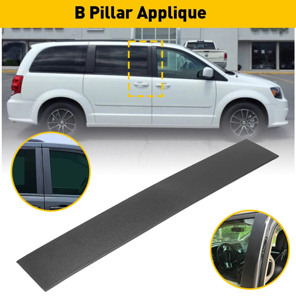 Front Right Door Applique B Pillar Mold Trim For 08-20 Dodge Grand Caravan EOA 6B93BC-57