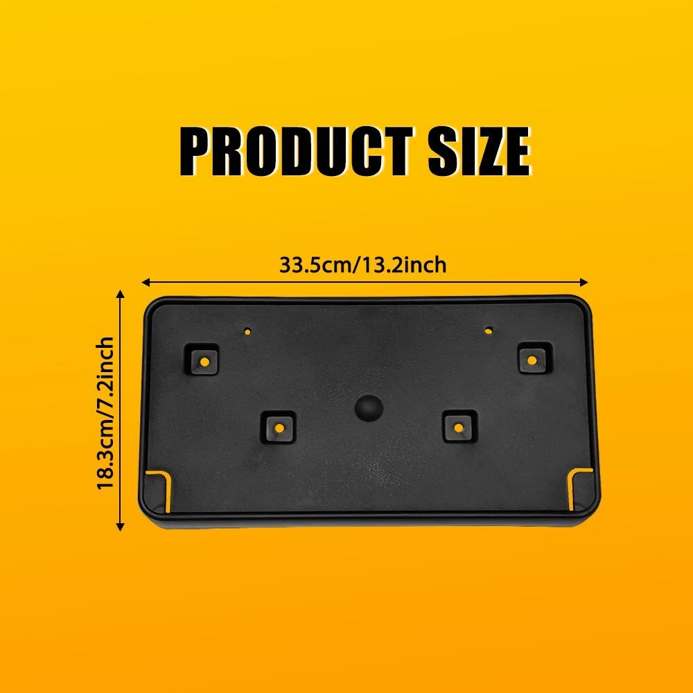 Front License Plate Bracket Holder For Jeep Grand Cherokee 2017-2023 CH1068148 A 6B93BC-57