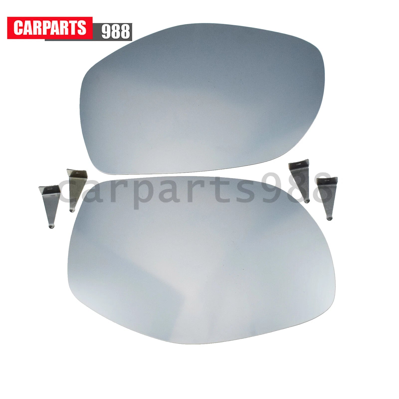2Pcs Left Right Mirror Glass Heated for 2008-10 Cayenne 95573103904 95573103804 6B93BC-57