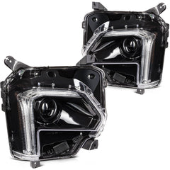 Pair Kit LED Headlights Assembly For 2022-2023 Chevrolet Traverse 3.6L Black 6B93BC-57