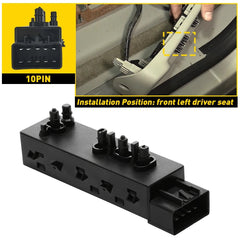 Driver Side Power Seat Switch Fits Chevy Equinox Camaro Malibu Cruze 25974714 US 6B93BC-57