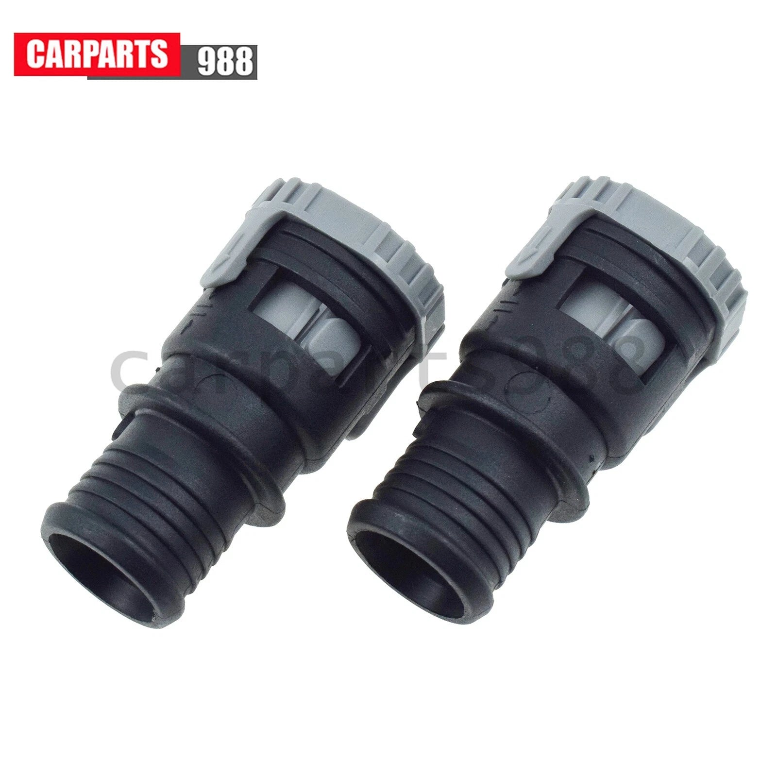 2Pcs Heater Hose ConnectorsF Fit For Ford Focus 2 Escape Kuga EcoBoost 1495393 6B93BC-57