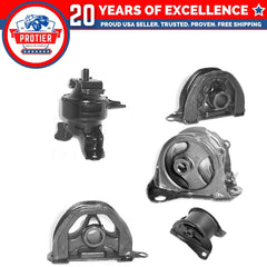 5PCS Motor & Trans Mount Set for 1998-2001 Honda CR-V 2.0L for Manual Trans 6B93BC-57