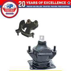 Fits 2003-2007 Honda Accord 2.4L MANUAL Rear Motor & Front Trans Mount 2pcs : 6B93BC-57