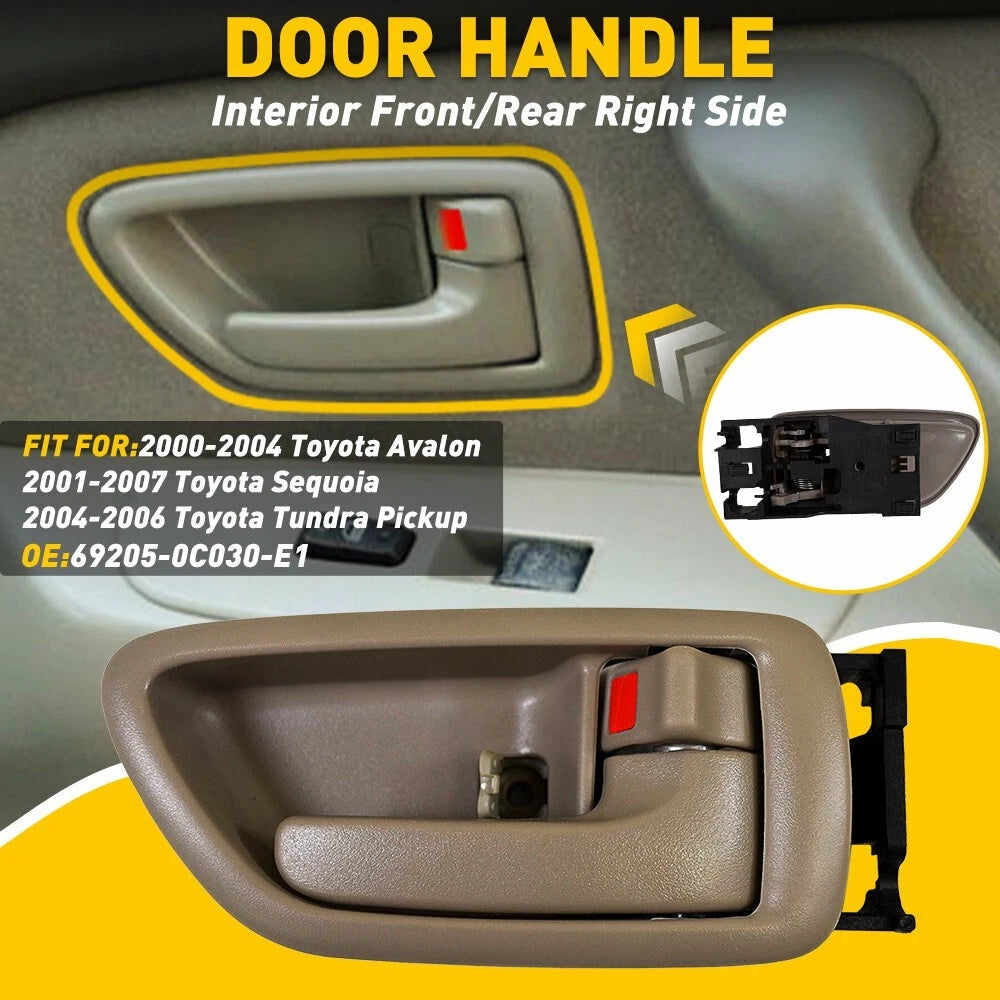 Interior Door Handle Right Side For Toyota 2001-2007 Sequoia / 2000-2004 Avalon 6B93BC-57
