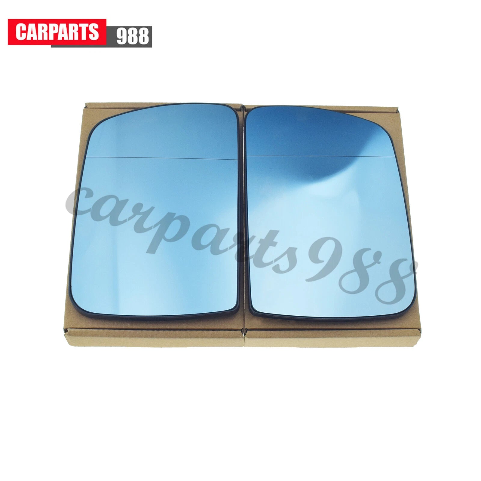 2Pcs Left Right Mirror Glass Heated For BMW X5 2000-2006 51168408797 51168408810 6B93BC-57
