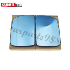 2Pcs Left Right Mirror Glass Heated For BMW X5 2000-2006 51168408797 51168408810 6B93BC-57