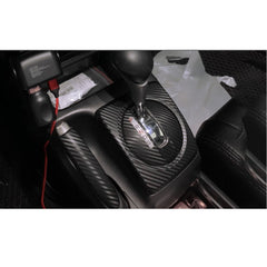 Interior Center Console Carbon Fiber Molding Sticker For Honda Civic 8th 2004-11