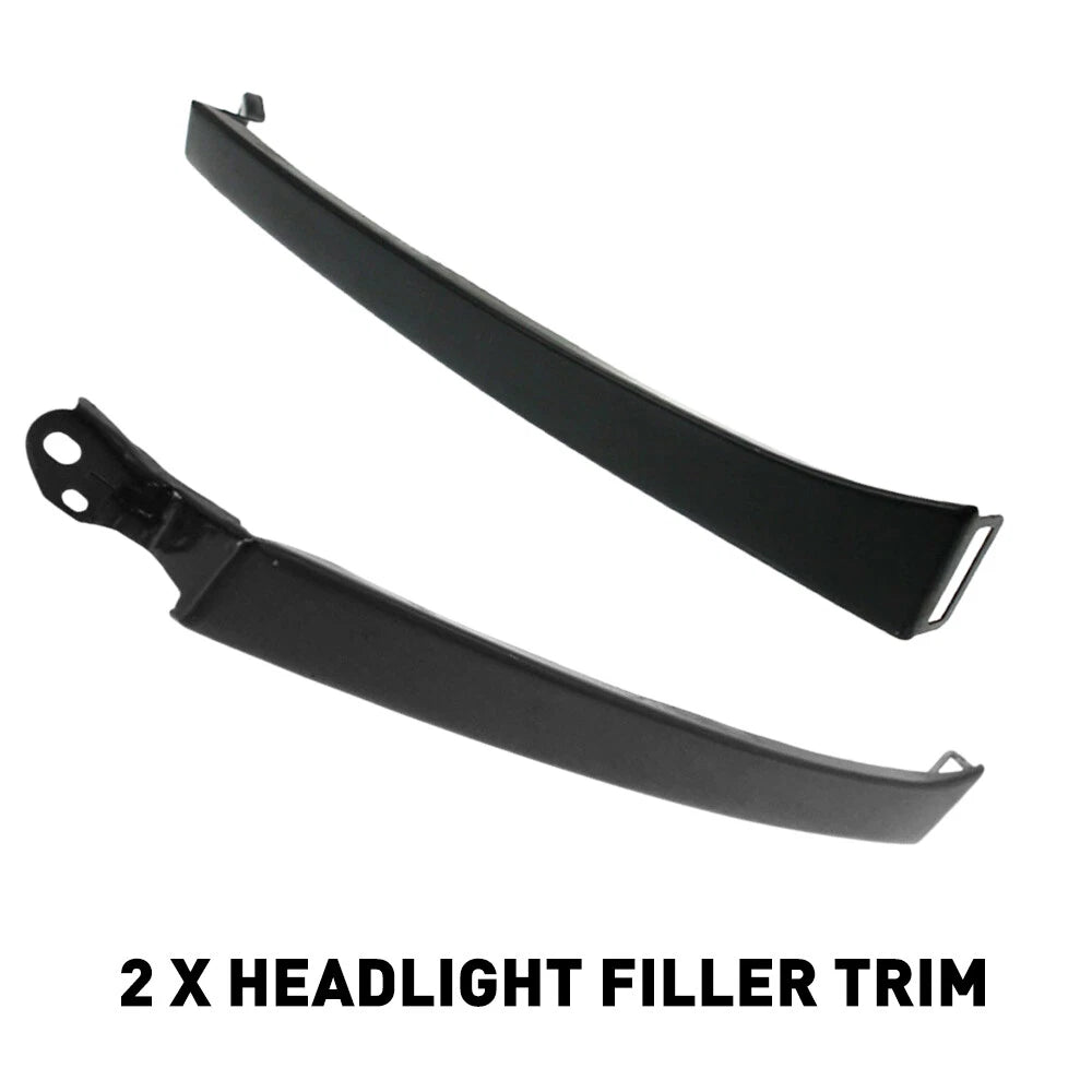 FRONT BUMPER GRILLE HEADLIGHT FILLER TRIM PANELS SET FOR 03-05 TOYOTA 4RUNNER EA 6B93BC-57