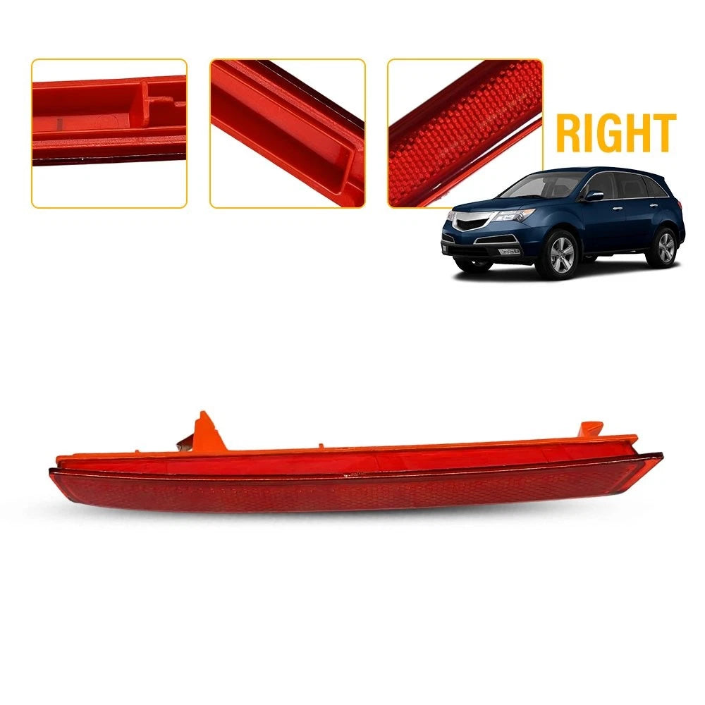 Red Rear Right Passenger Side Bumper Reflector For Acura MDX 2010 2011-2013 EOA 6B93BC-57
