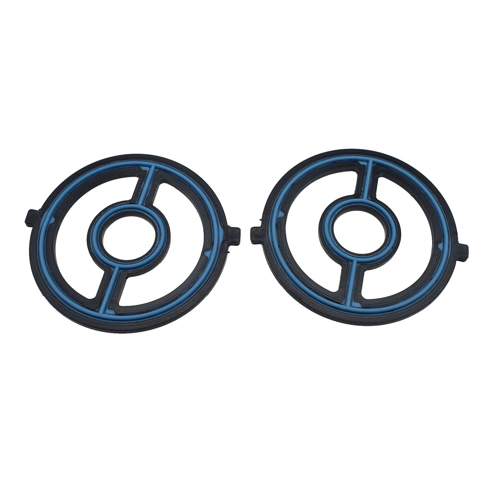 2PCS Engine Oil Cooler Seal Gasket For Mazda 3 5 SPEED 6 CX7 Tribute LF02-14-700 6B93BC-57