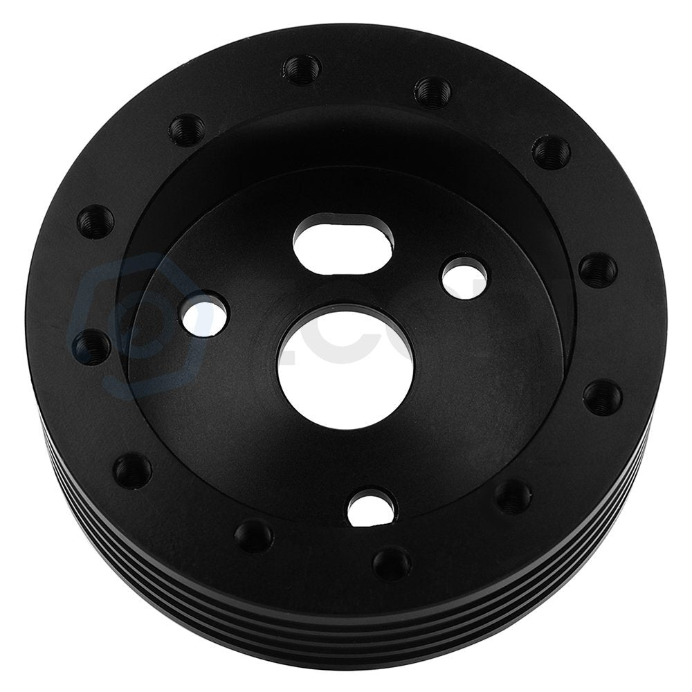 1" Black Hub For Grant APC 6 Steering Wheel Hub  to Grant 3 hole Adapter 6B93BC-57