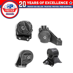 Fits 2001-2006 Kia Magentis 2.5L 2.7L Motor & Trans Mount Set 4pc : A7100, 6B93BC-57