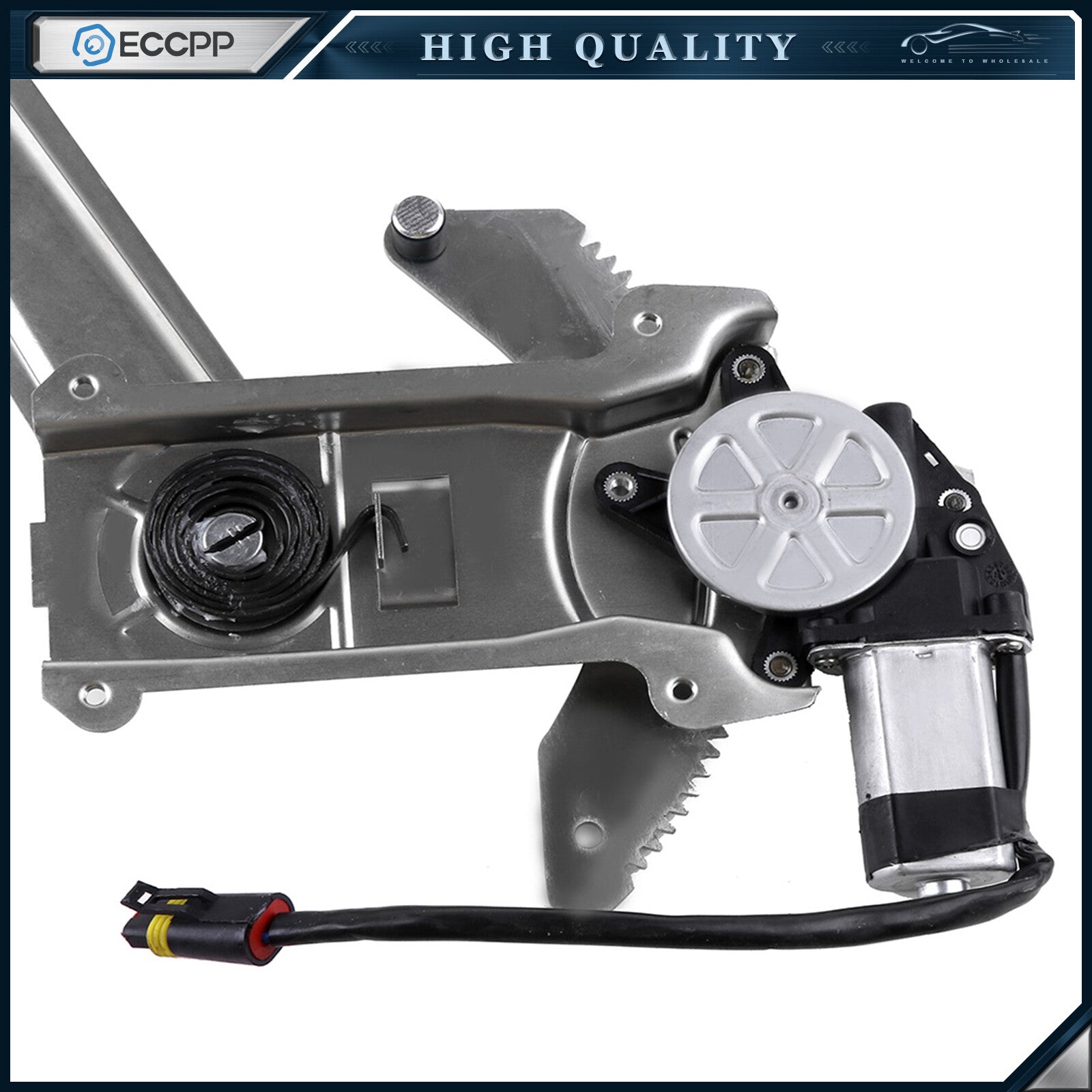 For 1994-02 Dodge Ram 2500 Truck Front Right Power Window Regulator With Motor 6B93BC-57