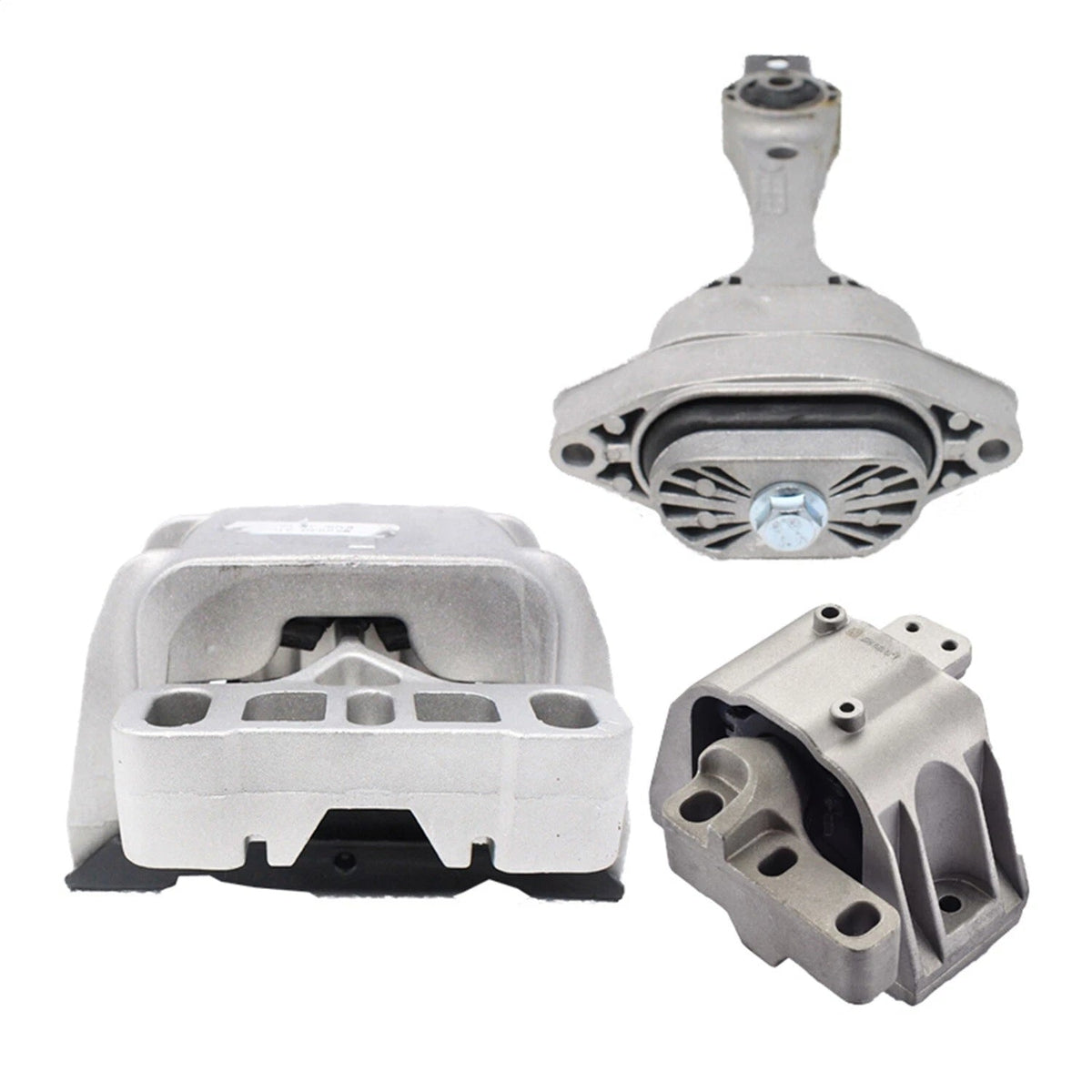 Engine Mount Set compatible with Volkswagen 1998-2006 Jetta Beetle Golf V6 L4 6B93BC-57
