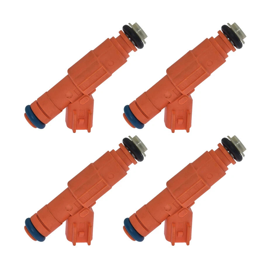 4pcs Fuel Injectors For 2003-2004 Mazda 3 6 S Sedan 4-Door 2.3L 0280156156 6B93BC-57