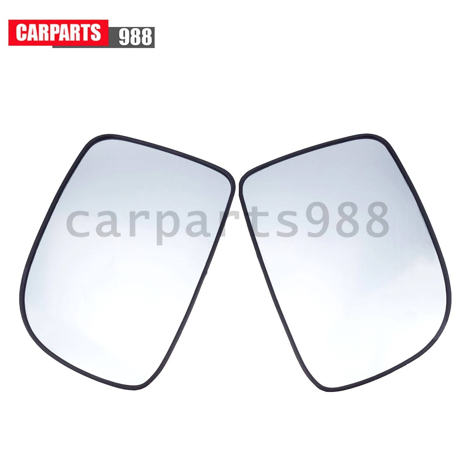 Pair Rearview Mirror Glass Heated For Hyundai Santa Fe 2005-2009 87611-2B000 6B93BC-57