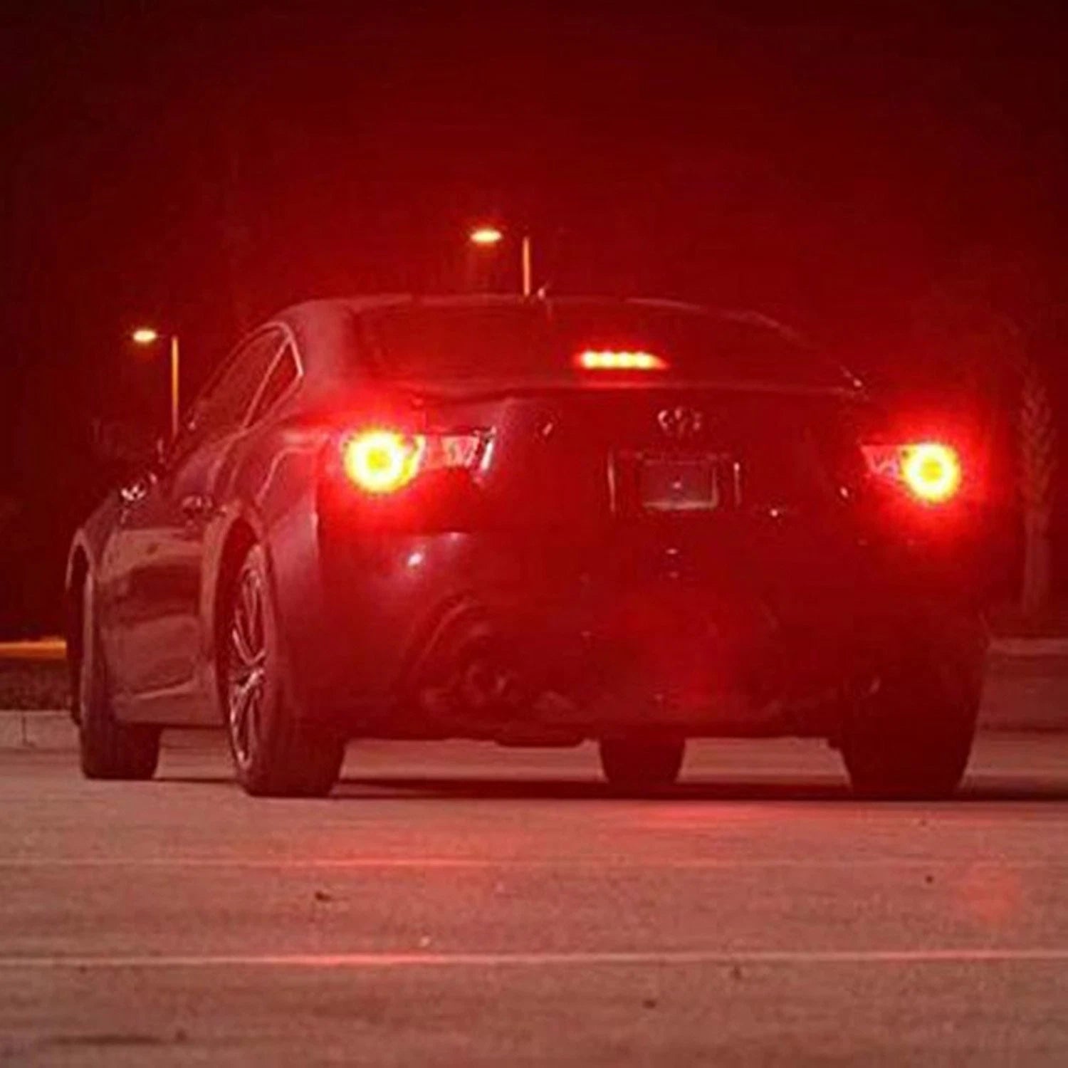 2 PC 3156 AUXITO 3157 4057 Break LED Tail Stop Light Singal Bulb RED Light EOA AUXITO