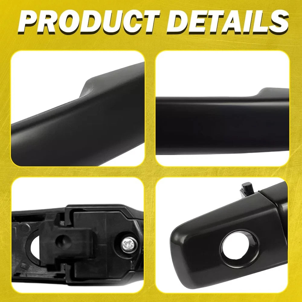 Outside Exterior Door Handle Black Front Driver For Nissan 2005-2008 Maxima EOA 6B93BC-57