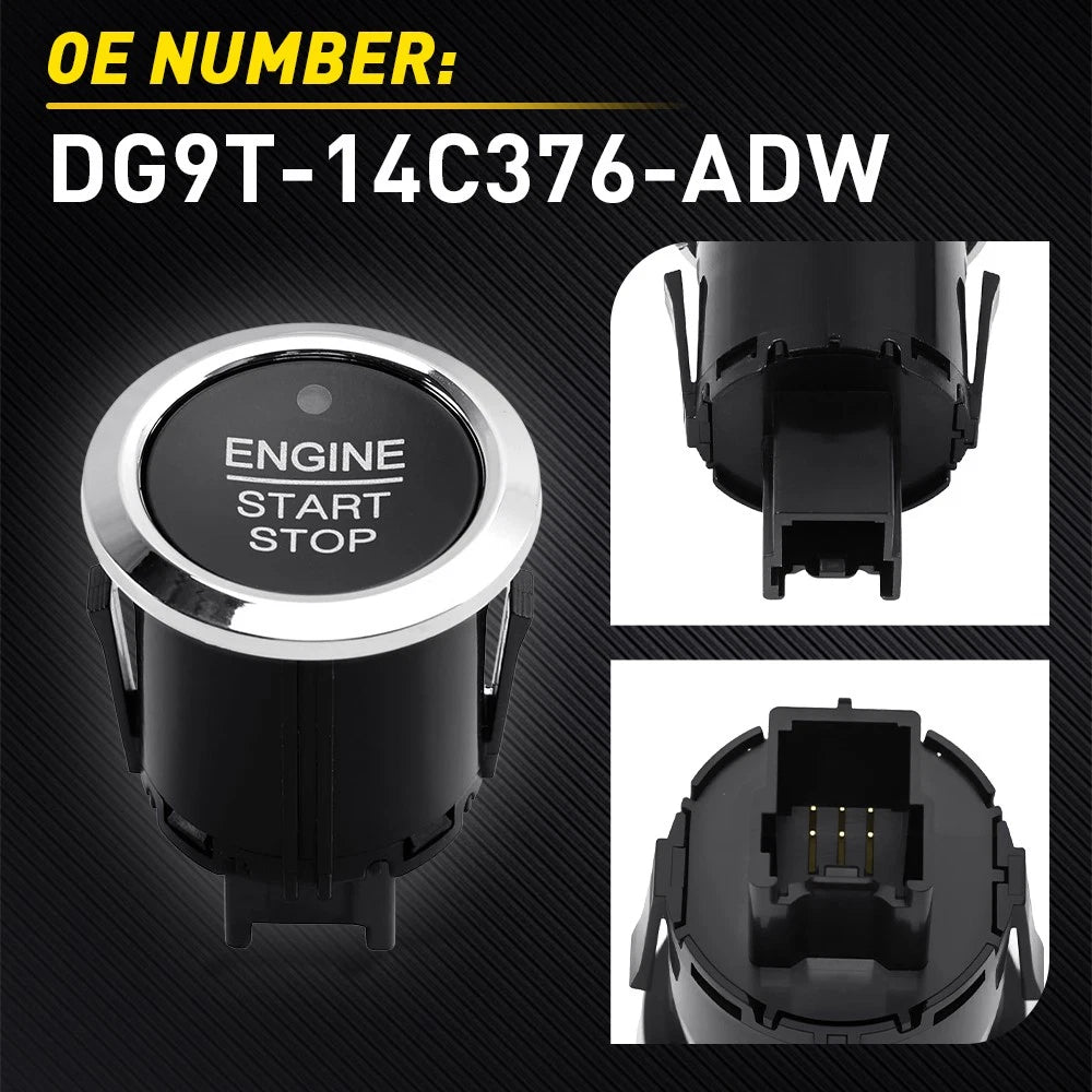 Front Keyless Push Button Engine Start Stop Switch For Ford Expedition 2015-21 A 6B93BC-57