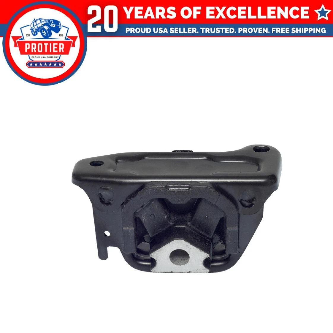 Front & Rear Engine Motor Mount Set for 1995 Dodge Stratus 2.0L 3PCS Replaces 6B93BC-57