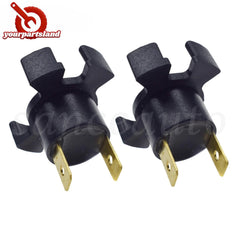 33116-S6M H1 Headlight Bulb Socket Retainer Adapter 2Pcs For Acura RSX Odyssey 6B93BC-57