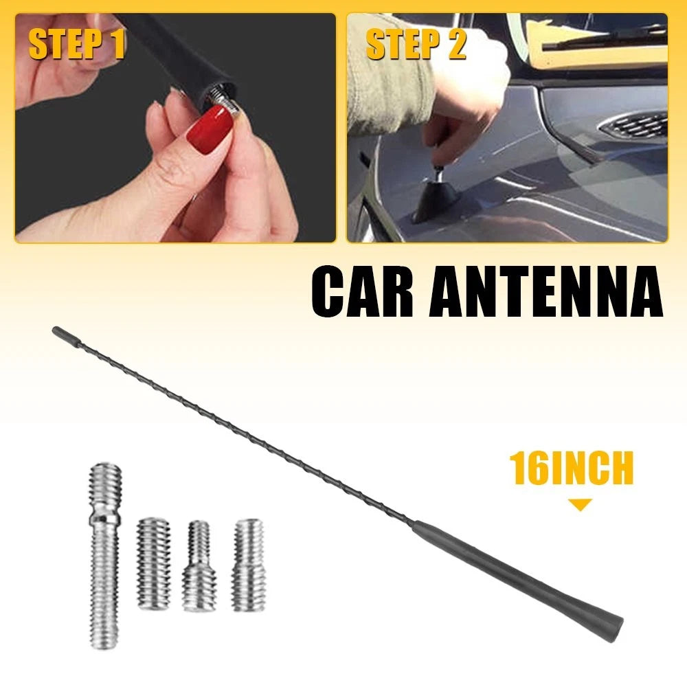 16" Antenna Black Mast Power Radio AM/FM for TOYOTA SIENNA 1998-2016 USEOA 6B93BC-57