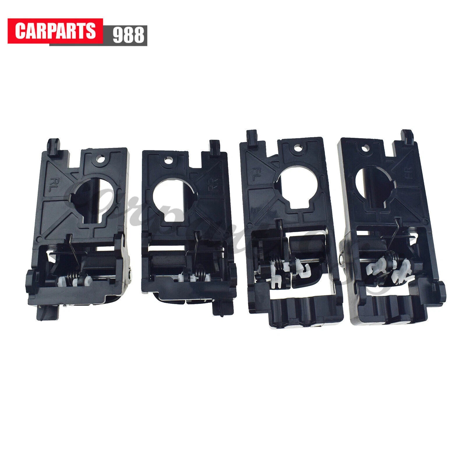 8Pcs Interior Door Handle & Bezel Front Rear LH RH For Hyundai Accent 2007-2011 6B93BC-57