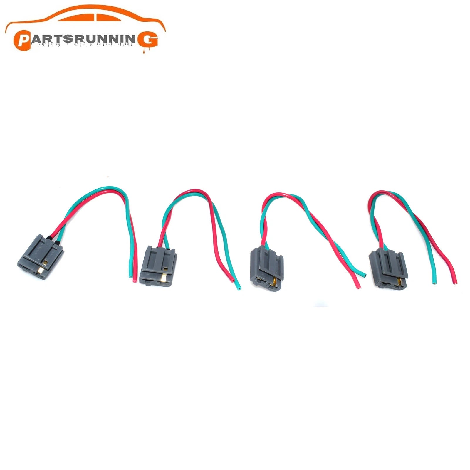 4PCS Distributor Wire Harness Pigtail For GM HEI 12v Power & Tach Connector Plug 6B93BC-57