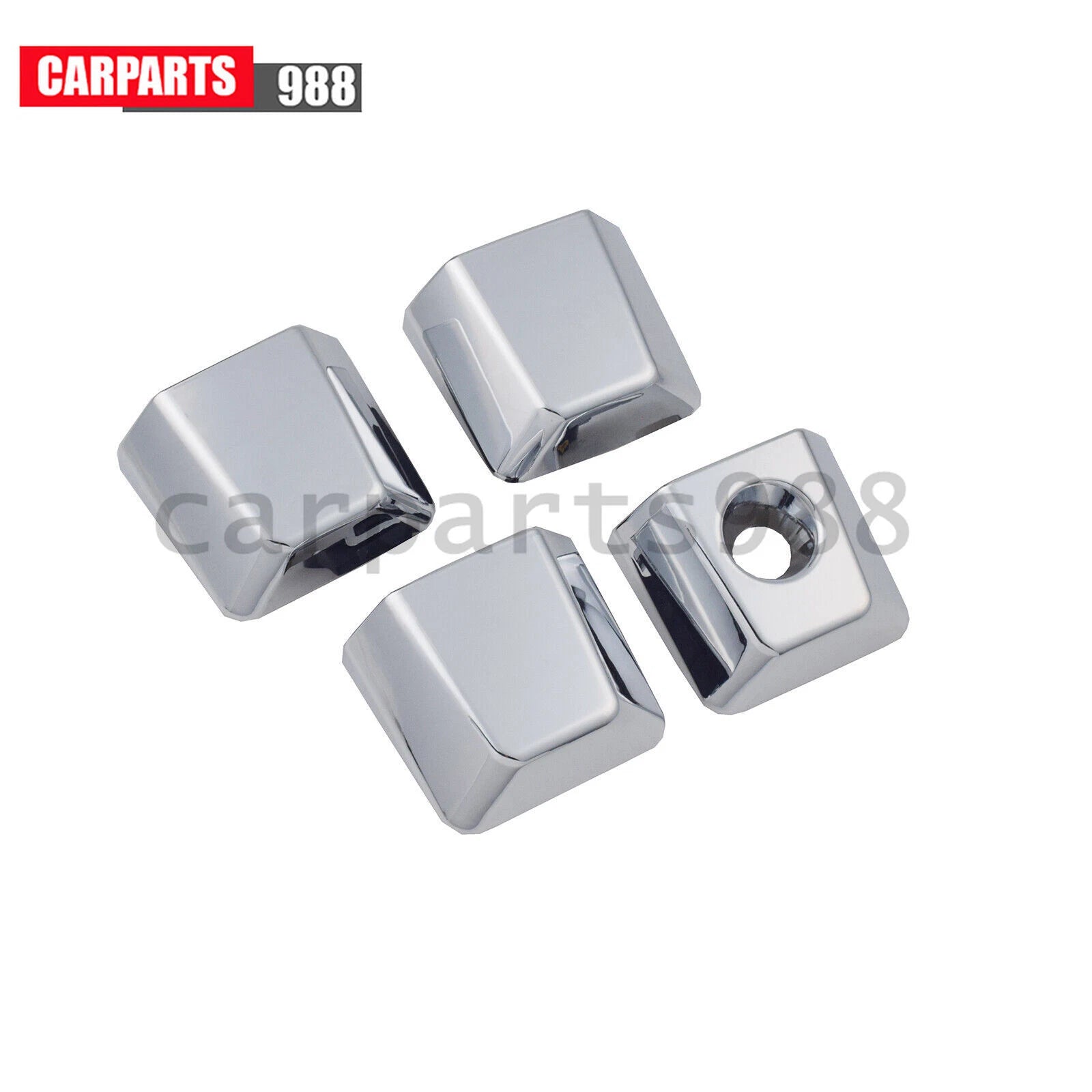 4Pcs Outside Door Handle Chrome Front Rear LH RH For Nissan Titan Armada QX56 6B93BC-57
