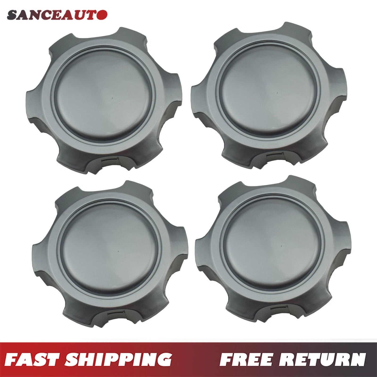 42603-04030 Wheel Hub Center Cap 4PCS For Toyota Tacoma Tundra 4Runner T100 6B93BC-57