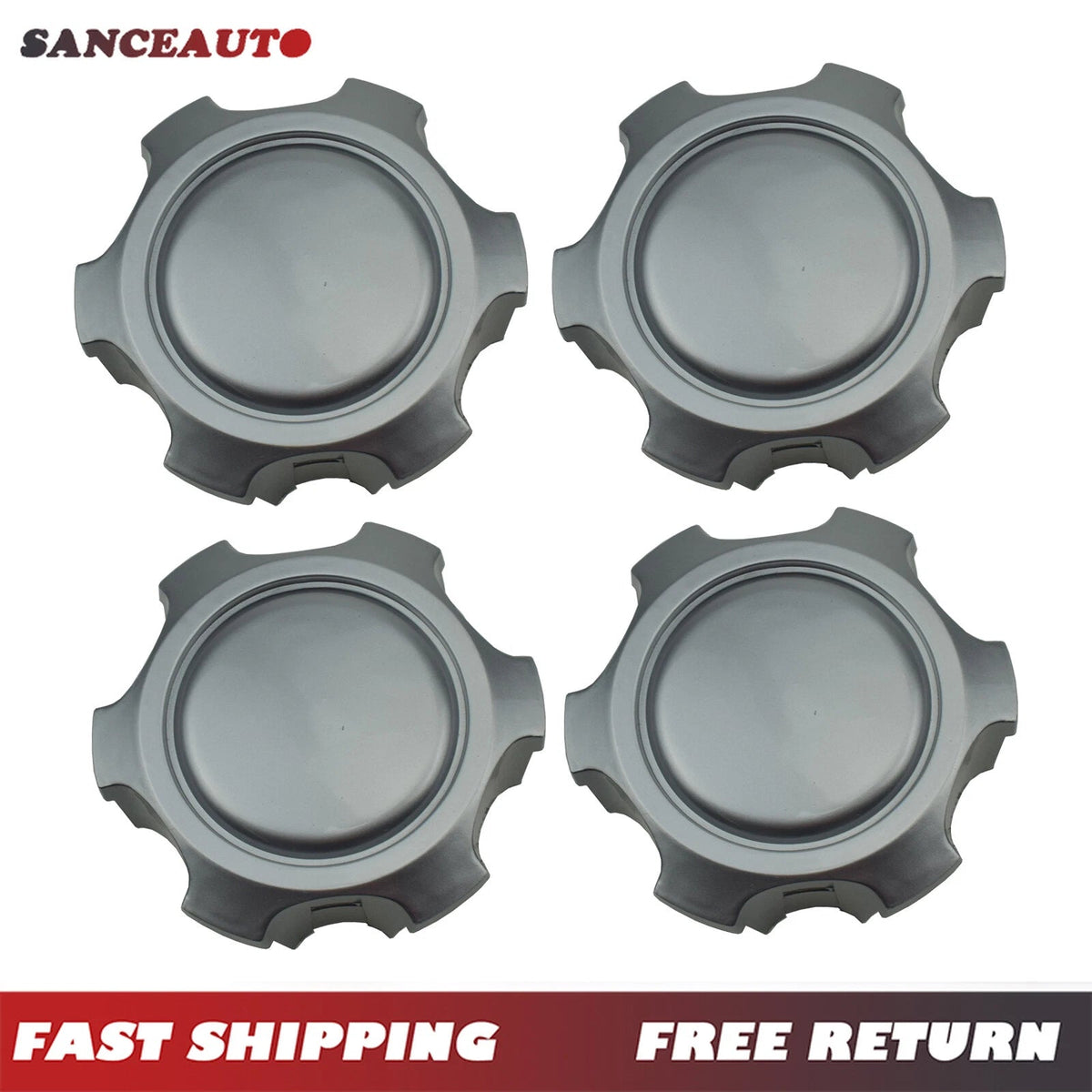 42603-04030 Wheel Hub Center Cap 4PCS For Toyota Tacoma Tundra 4Runner T100 6B93BC-57