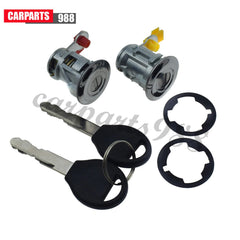 Pair Door Lock Cylinder H0600-3J125 For 98-04 Nissan Frontier Xterra Pathfinder 6B93BC-57