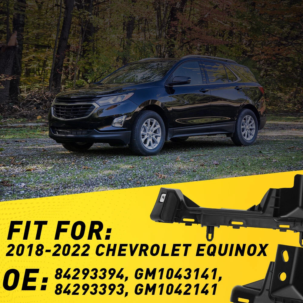 For 2018-2022 Chevy Equinox Front Bumper Support Bracket Side Retainer L&R Side 6B93BC-57