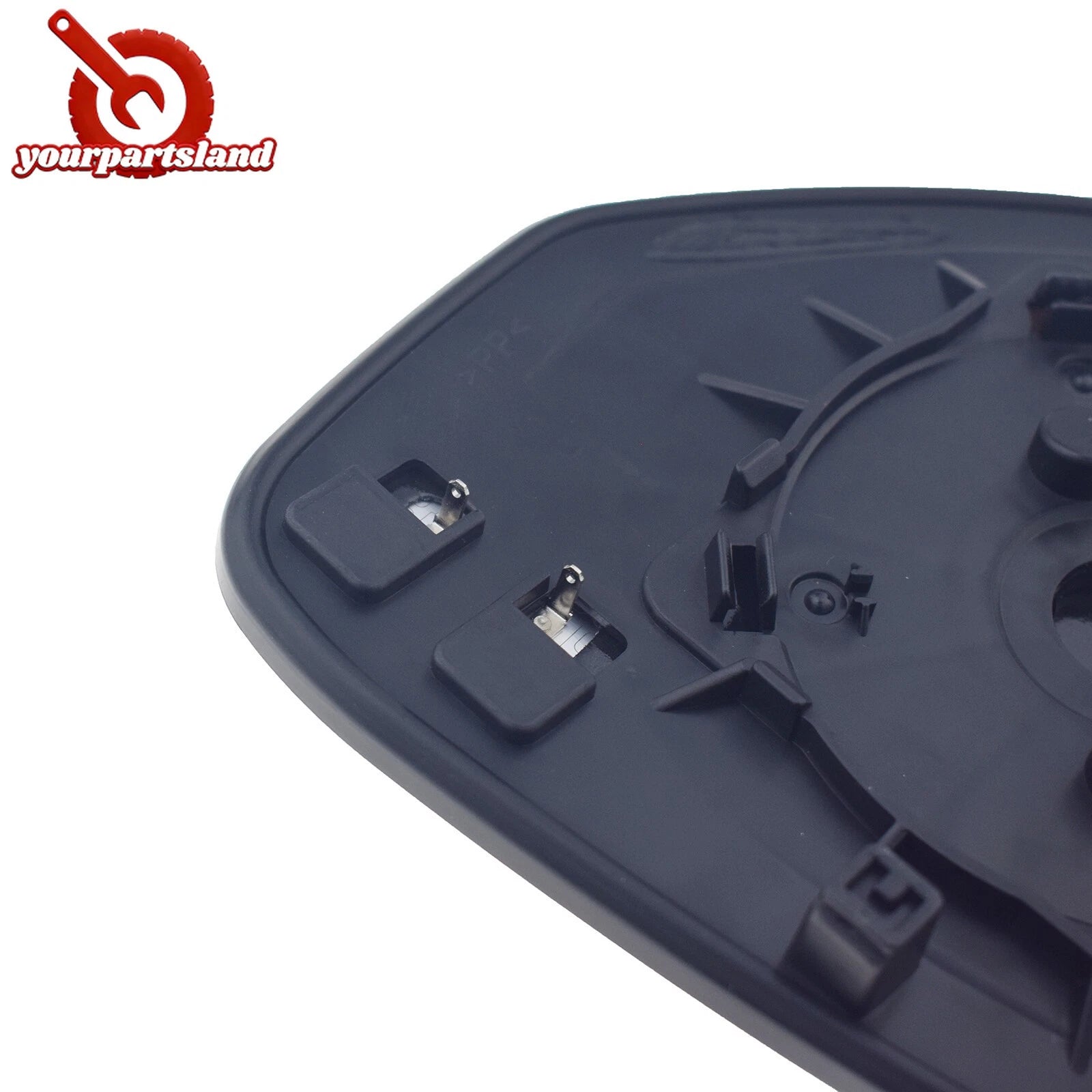 Heated Mirror Glass w/ Backing Plate for Mitsubishi Outlander 10-13 Passenger RH 6B93BC-57