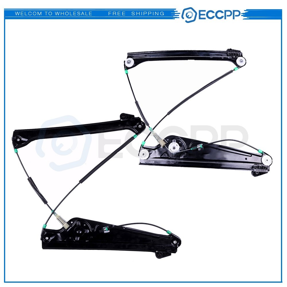 For 2002-2005 BMW 745Li Front LH RH Power Window Regulator Without Motor KOEEP