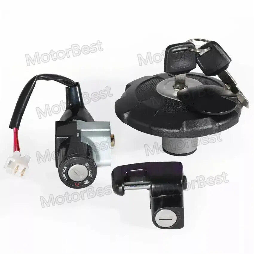 For Honda CRF 150L K84 2017 -2024 Igntiton Swtich Fuel Gas Cap Helmet Lock Set