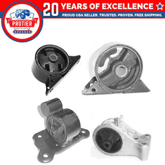 Motor & Trans Mount 4PCS Set for 1999-2002 Mitsubishi Mirage 1.5L Auto Trans. 6B93BC-57