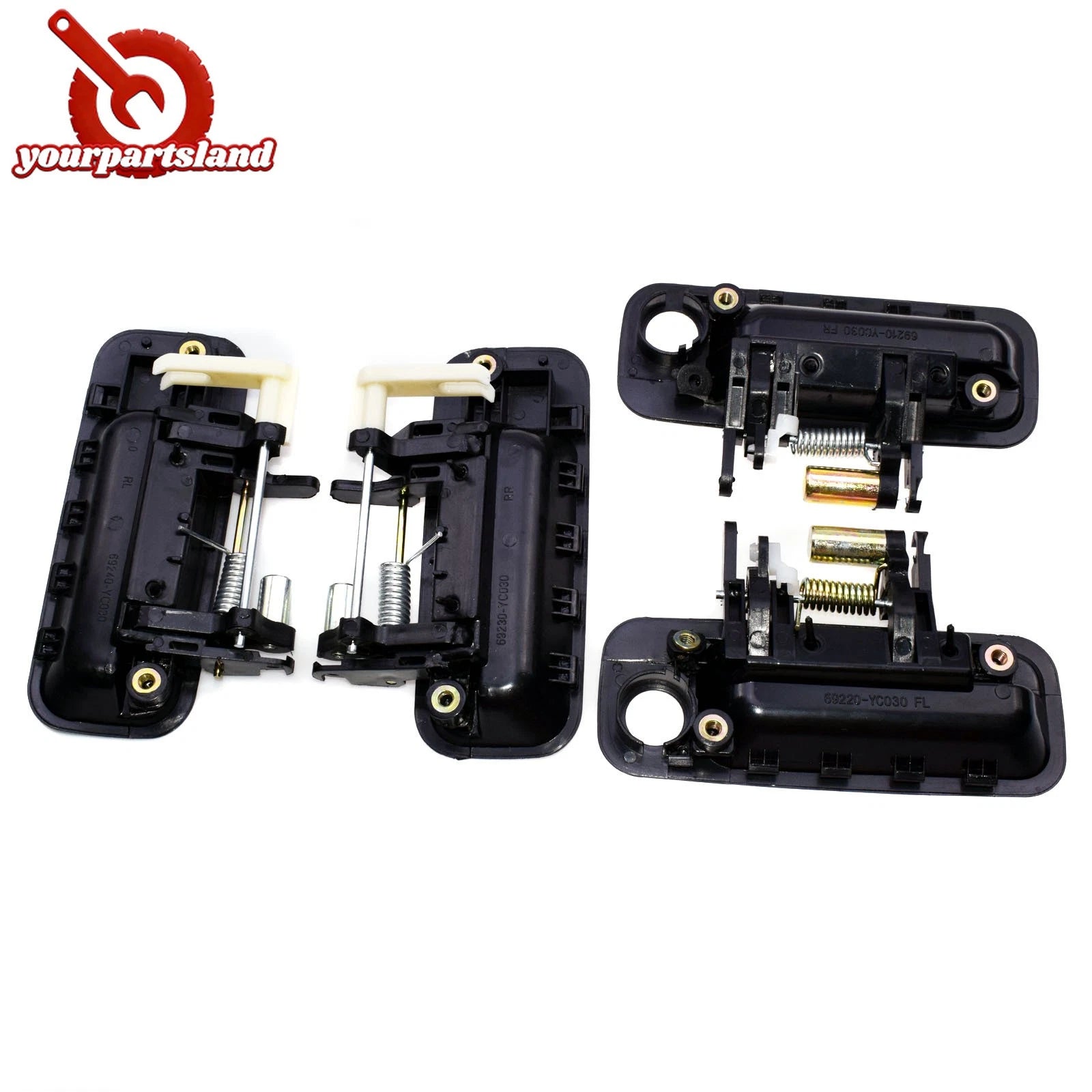 Front Rear Left Right Exterior Door Handle For Toyota Camry 1997 1998 1999-2001 6B93BC-57