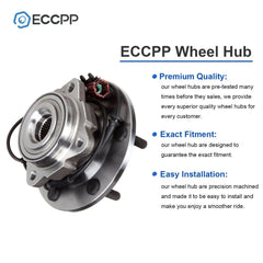 2Pcs Wheel Hub Bearings Rear For Nissan Armada 2005-2011 Infiniti QX56 2004-2010 6B93BC-57