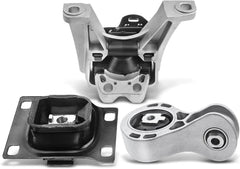 Engine Mount Set compatible with Ford 2008-2011 Focus L4 6B93BC-57