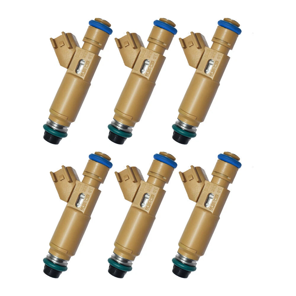 6x Fuel Injectors YL8E-C2B For Mazda Tribute Ford Sable Escape Taurus 3.0L V6 6B93BC-57