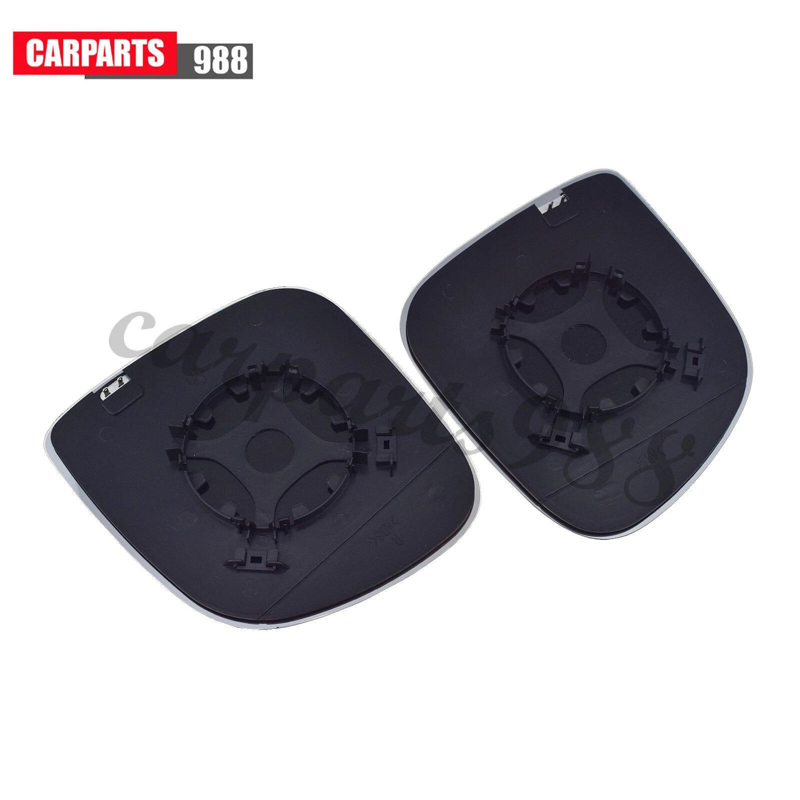 Pair Left Right Side Wing Mirror Glass Heated For VW T5 Transporter Caravelle 6B93BC-57