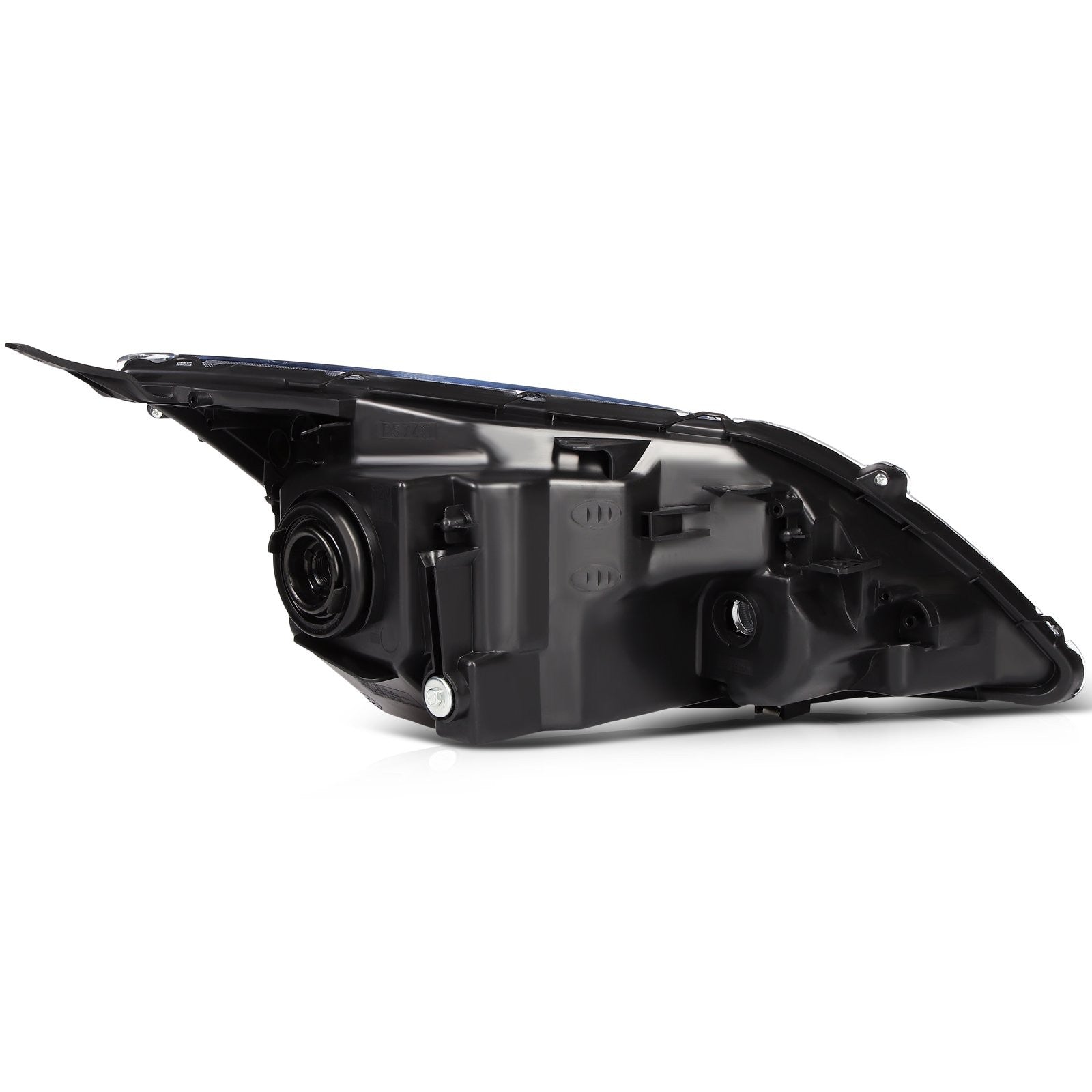 ECCPP Headlights Assembly For Honda CR-V CRV 2.4L 2007-2011 Pair Kit Black Amber 6B93BC-57