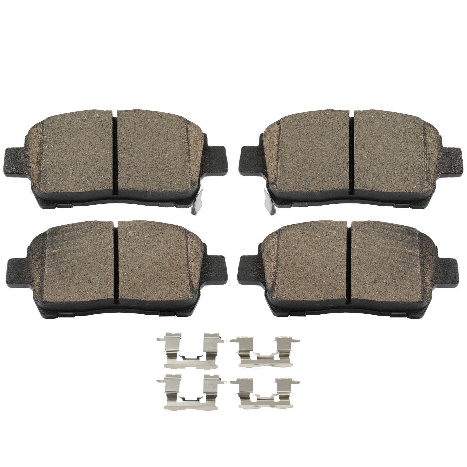 4PCS Front Ceramic Brake Pads Kit For Scion 2012 - 2015 IQ 2004 - 2006 XA XB 6B93BC-57
