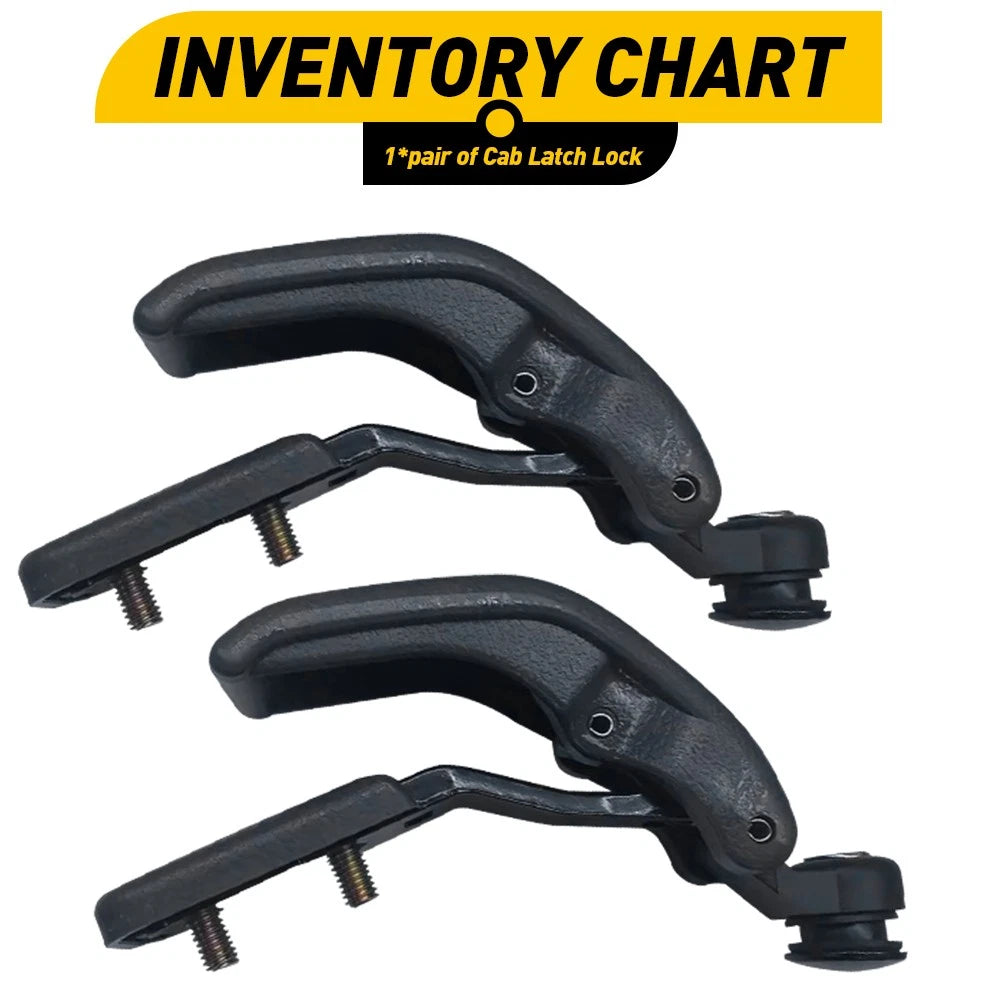 REAR QUARTER WINDOW CAB LOCK HANDLE LATCH GREY FIT 1989-1997 TOYOTA PICKUP EOA 6B93BC-57