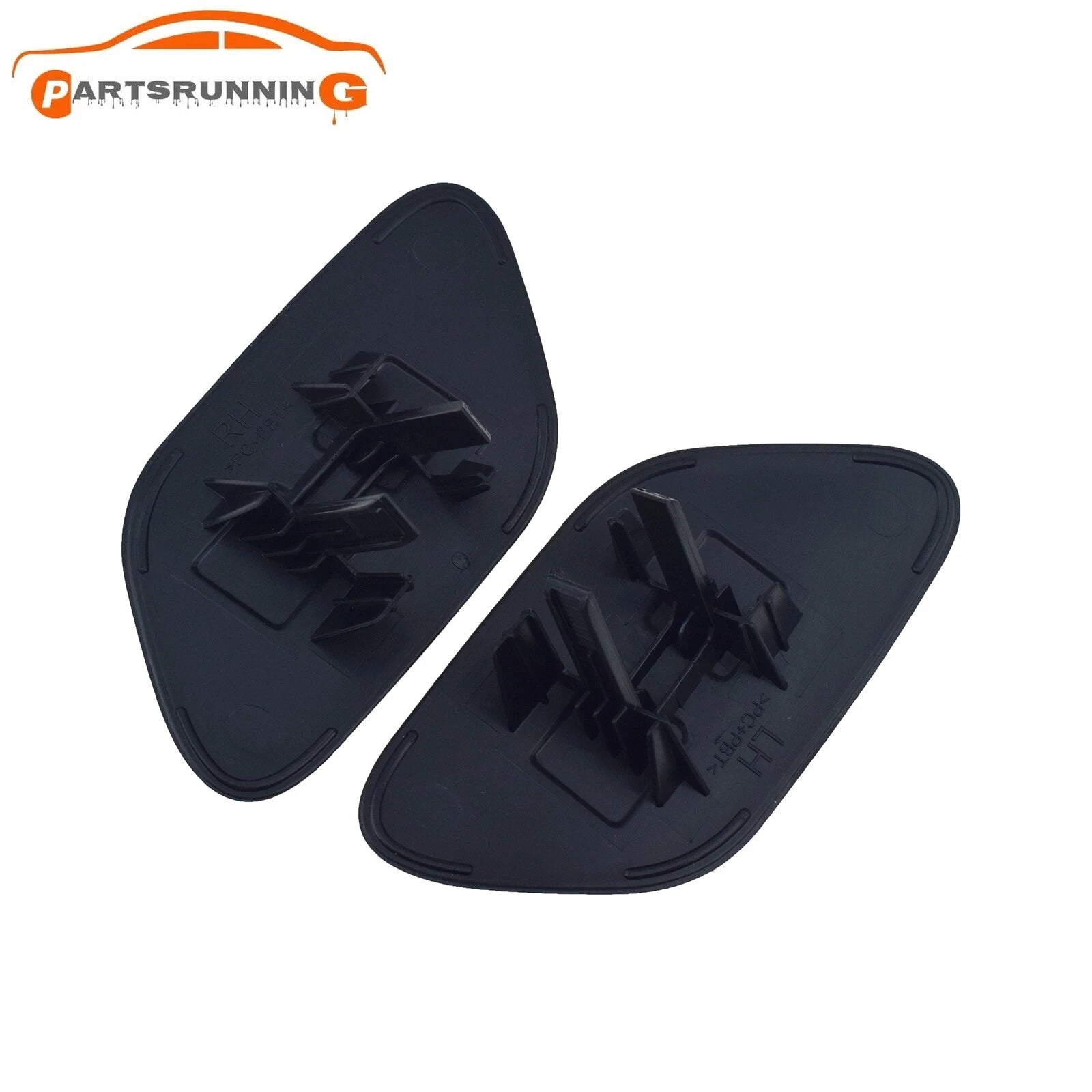 2PCS Headlight Washer Nozzle Cover Cap Left Right For KIA Sportage KX5 2016-2019 6B93BC-57