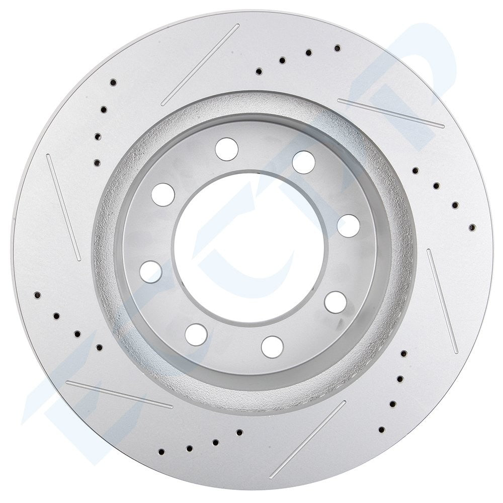 353mm Pair Front Disc Brake Rotors for 2006 2007 2008 Dodge Ram 1500 2500 3500 6B93BC-57