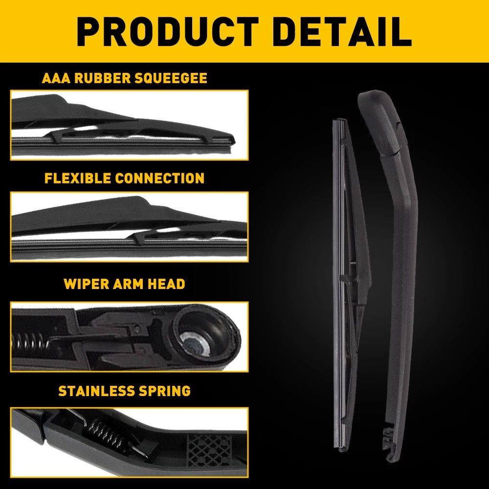 For 2001-2007 Toyota Highlander Rear Windshield Wiper Arm &Blade High Quality EA 6B93BC-57